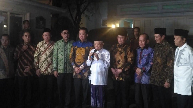 Ma’ruf Amin soal Busana saat Pelantikan Wapres: Tunggu Tanggal Mainnya