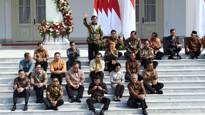 Ini Momen Unik antara Jokowi dan Prabowo Jelang Pelantikan Kabinet