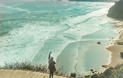 Objek Wisata Kebumen, Asyiknya ke Pantai Surumanis yang Terlihat Instagramable
