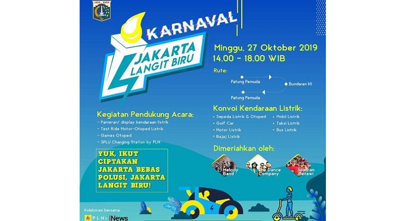 Karnaval Jakarta Langit Biru, Sekda DKI Sambut dengan Pantun