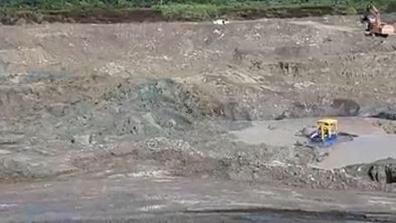 Viral Tanah Longsor Mirip Likuefaksi di Tana Tidung Kaltara, 6 Alat Berat Tertimbun