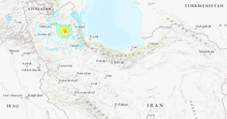 Jumlah Korban Tewas Gempa M5,9 di Iran Jadi 5 Orang, 120 Lainnya Luka