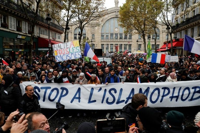 Lebih dari 10.000 Orang di Prancis Gelar Aksi Melawan Islamofobia