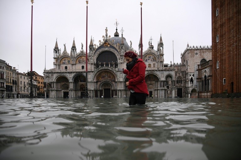  Venesia 'Tenggelam', Italia Umumkan Keadaan Darurat