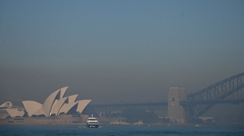 Sydney Diselimuti Kabut Asap akibat Karhutla, Level Indeks Kualitas Udara Membahayakan