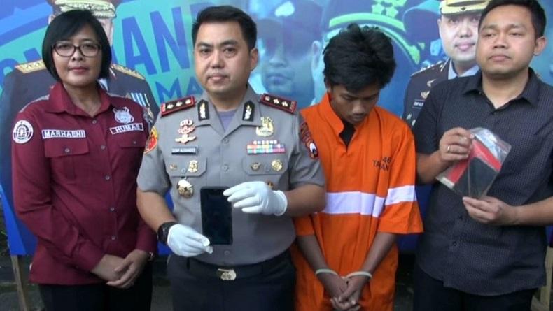 Ancam Sebarkan 14 Video Mesum dengan Pacar, Mahasiswa di Malang Ditangkap Polisi