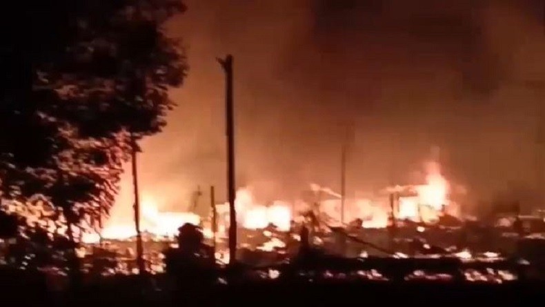 Kebakaran di Kotabaru, Kapolres: Asal Api Sudah Diketahui, Penyebab Masih Diselidiki