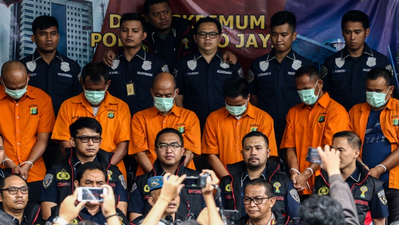 Satgas Antimafia Bola Tangkap 6 Pengatur Skor Laga Liga 3, Uang Rp12 Juta Disita