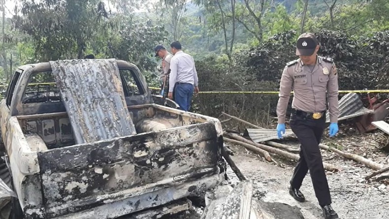 Ibu Muda di Aceh Tengah Racuni Bayi Lalu Bakar Diri di Dalam Mobil, Motif Cekcok dengan Suami