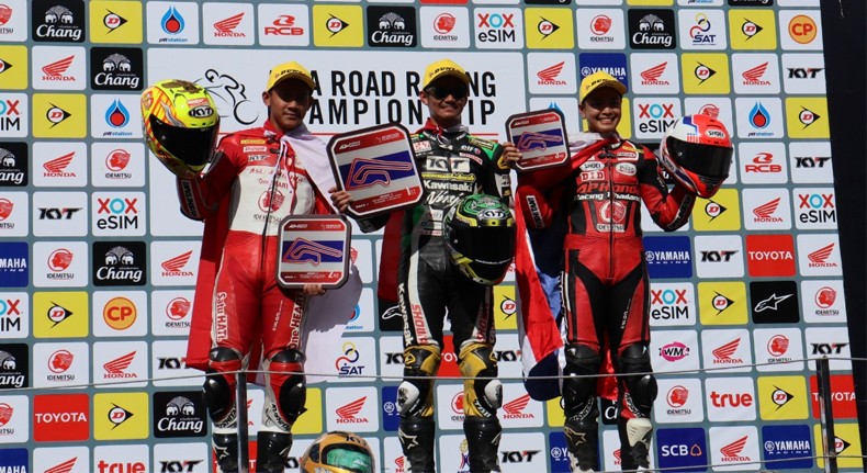 Pembalap Indonesia Rebut Podium di Seri Pamungkas ARRC 2019