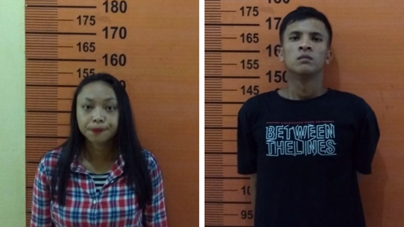 Kompak Curi Sepeda Motor, Pasangan Kekasih Asal Medan Ditangkap di Kamar Hotel