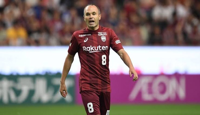 Iniesta Menikmati Masa Isolasi Mandiri di Jepang Ketimbang Pulang ke Spanyol