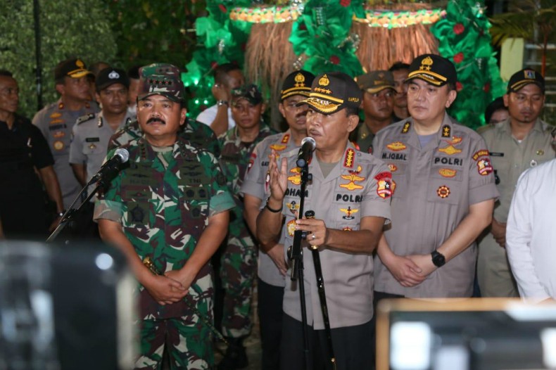 TNI-Polri Pastikan Natal 2019 dan Tahun Baru Aman