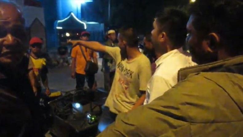 Tawuran Remaja di Jalan KL Yos Sudarso Medan, Seorang Warga Jadi Korban Penganiayaan