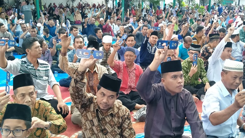 UMSU Pecahkan Rekor MURI Melihat Langsung Gerhana Matahari Cincin