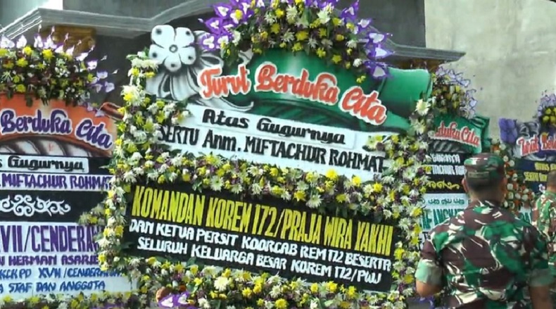 Jenazah Serda Miftachur Rohmat Dimakamkan Secara Militer Sore Ini di Demak