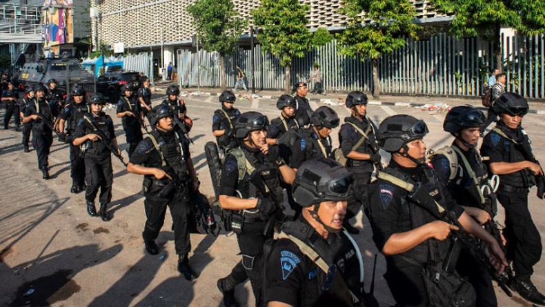 Polisi Akan Tindak Tegas Demonstran di Depan MK