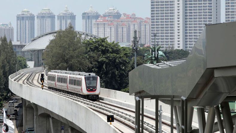 Tarif LRT Jakarta Velodrome-Kelapa Gading Flat Rp5.000