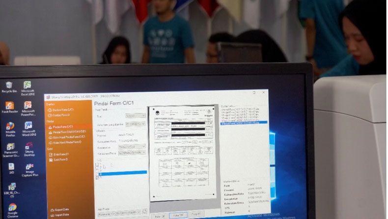 Data Situng KPU Pagi Ini Baru Masuk 4,6%, Jokowi-Ma'ruf Amin Unggul