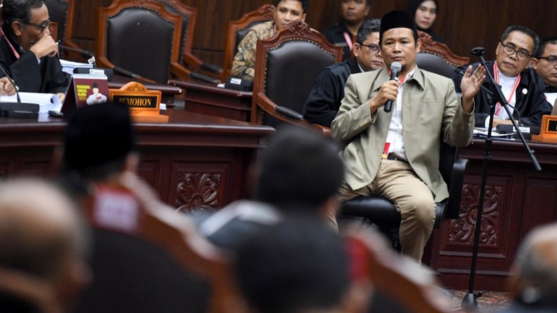 Sidang MK, KPU Cecar Saksi Seputar 17,5 Juta DPT yang Disebut Invalid