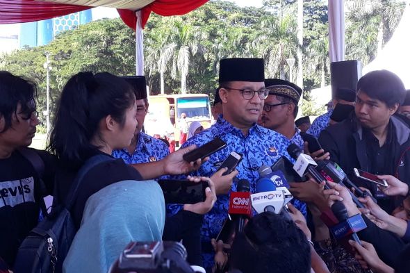 Mengaku Dapat Bisikan, Anies Sebut Pemilihan Wagub Dalam Waktu Dekat