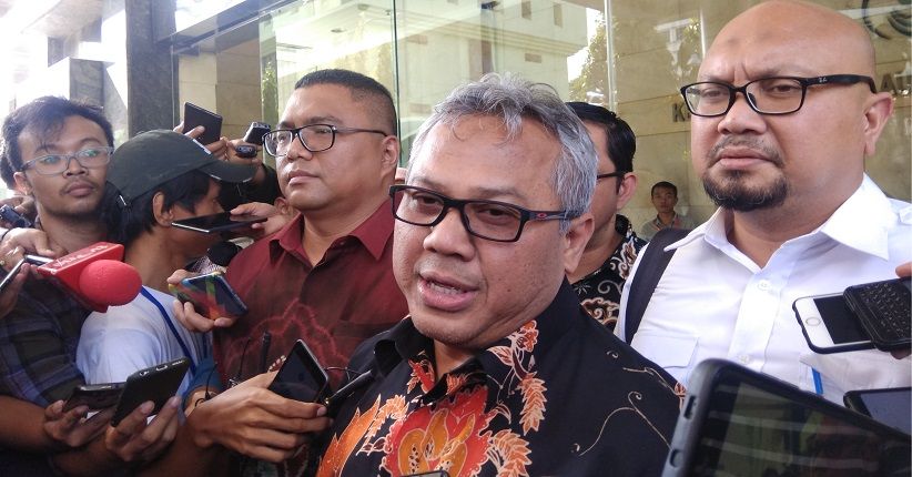 Datangi Bareskrim, KPU Laporkan Kasus Hoaks Surat Suara Tercoblos