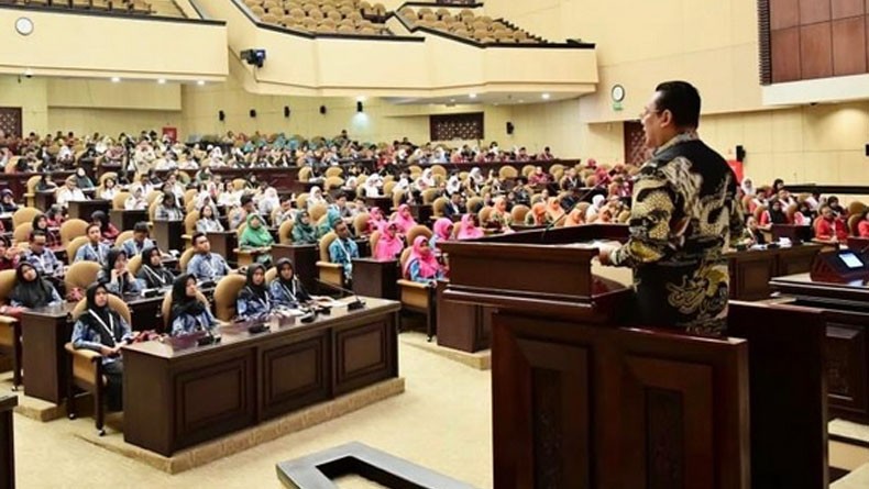 Ketua MPR Bambang Soesatyo Ajak Pelajar Terapkan Nilai Luhur Pancasila