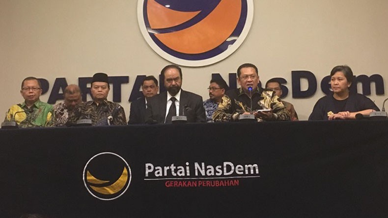 Pimpinan MPR Temui Ketua Umum Nasdem Bahas Rencana Amendemen UUD 1945