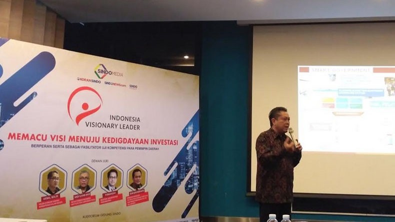 Indonesia Visionary Leader, Wali Kota Denpasar Sampaikan Konsep Denpasar Kreatif Berwawasan Budaya