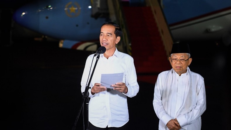 Jelang Penetapan KPU, Jokowi Kembali Ingatkan Persatuan Indonesia