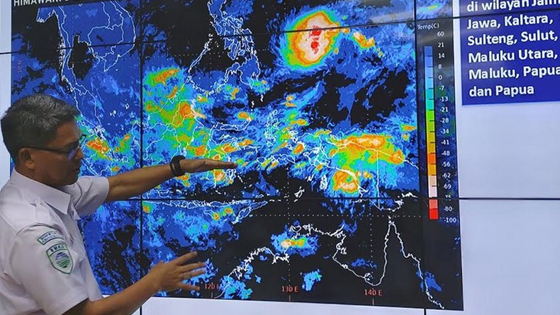 BMKG Deteksi Bibit Siklon Tropis, Waspada Hujan Lebat Disertai Angin Kencang