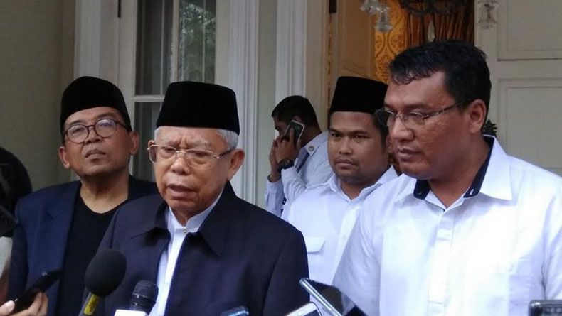 JK Ajak Ma'ruf Amin Makan Siang Bersama dan Keliling Istana Wapres