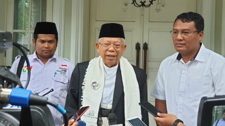 Kembali Unggul di Survei, Ma'ruf Amin Pastikan Tetap Gaspol