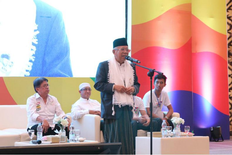 Ma'ruf: Jokowi Lebih Berpengalaman Dibanding Prabowo soal Pertahanan