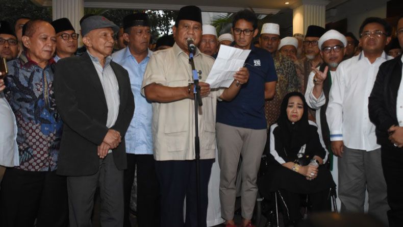 Kasasi Kembali Tak Diterima MA, Ini Respons Tim Hukum Prabowo-Sandi