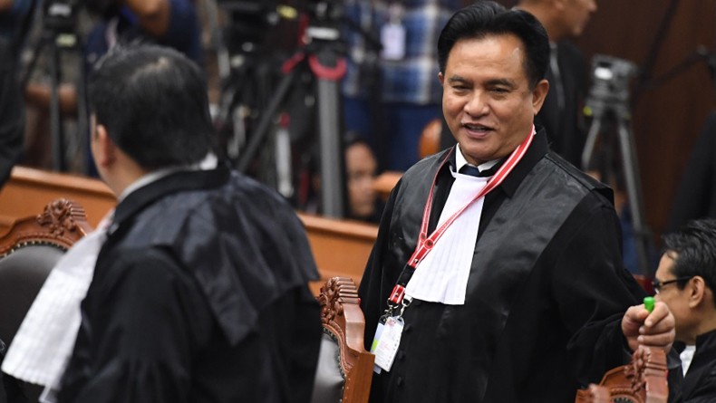 Yusril Yakin MA Bakal Tolak Kasasi Prabowo-Sandi soal Kecurangan Pemilu