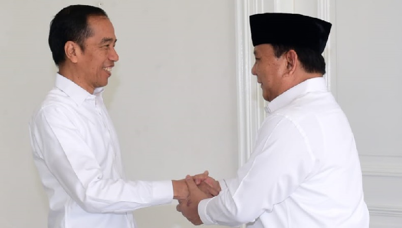Foto-Foto Pertemuan Jokowi dan Prabowo di Hari Pertama Tahun 2020 di Yogyakarta