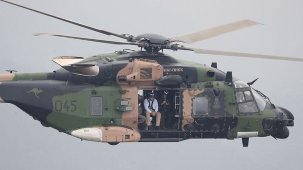 Kebakaran Australia: PM Morrison Kerahkan Helikopter, Pesawat hingga Kapal Militer