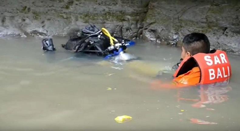 Siswa MTs Tewas Tenggelam di Sungai Yeh Panahan Tabanan, Tim SAR Kerahkan Alat Menyelam