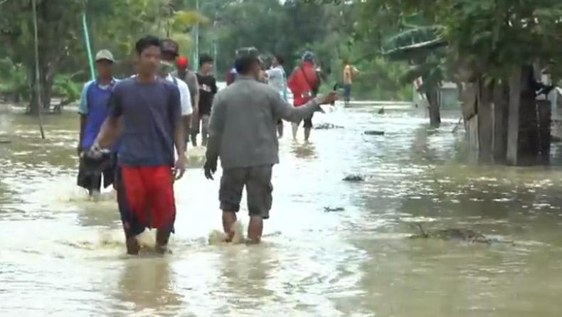 Banjir Rendam Ribuan Rumah di Demak akibat Tanggul Sungai Tuntang Jebol