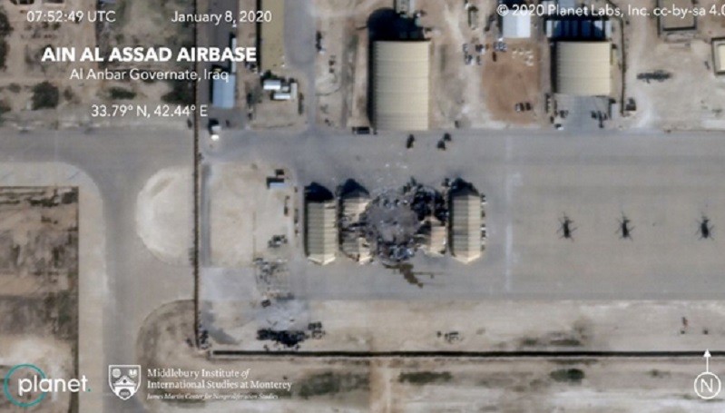 Satelit Abadikan Dampak Serangan Rudal Iran ke Irak, Begini Penampakannya