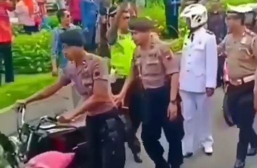 Viral, Motor RX King Milik Kades Diamankan Polisi Magelang