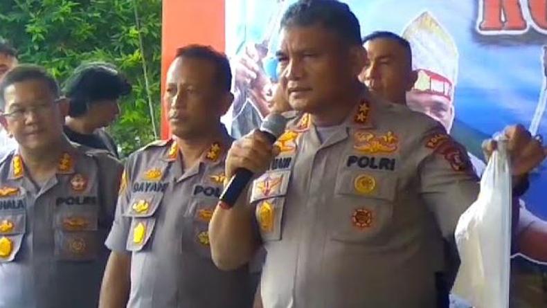 Polisi Tembak Mati Begal Bersenjata Tajam di Medan