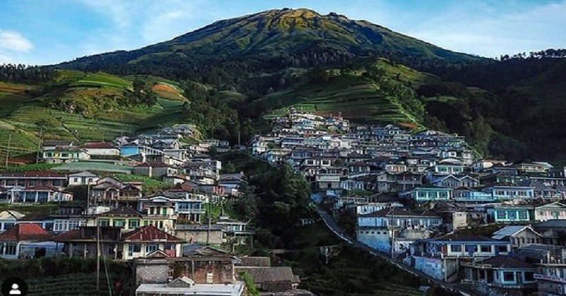 Keindahan Desa Kaliangkrik Magelang, Rumah Berundak Mirip Namche Bazaar