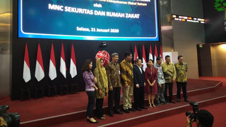 Dorong Wakaf Saham, MNC Sekuritas Gandeng Rumah Zakat