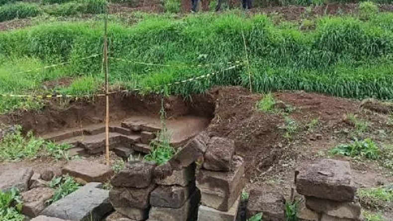 BPCB Jateng Pastikan Temuan Batuan di Lahan Pertanian Dieng Berstruktur Candi