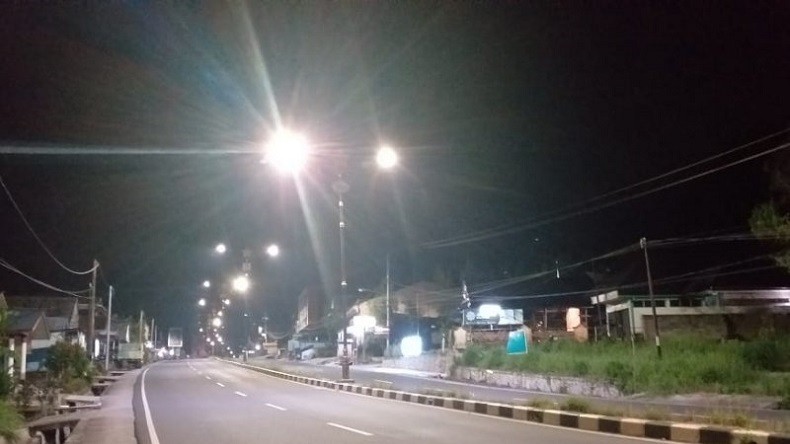 Kabel Optik Dicuri, Lampu Jalan di Tigaraksa Tak Berfungsi