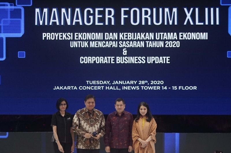 Manager Forum XLIII MNC Group, Airlangga Hartarto Paparkan soal Jokowinomics
