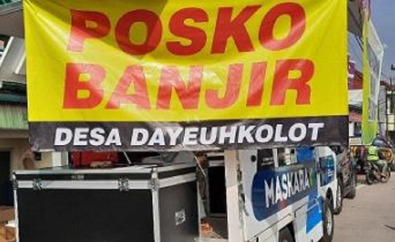 Warga Terdampak Banjir di Kabupaten Bandung Bisa Urus Izin Tak Masuk Kerja di Mobil Maskara
