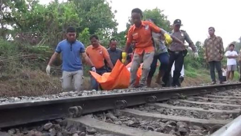 Laki-Laki di Tebing Tinggi Tewas di Sekitar Rel KA dengan Kaki Hancur
